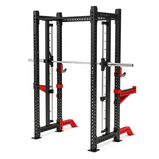 REP-8016 Smith Squat Frame - back view