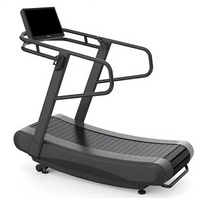 TR-6397CB Curved Treadmill - front view
