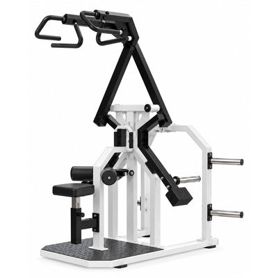 ASN-30 Scissor-Style High Lat Pull Machine, white background