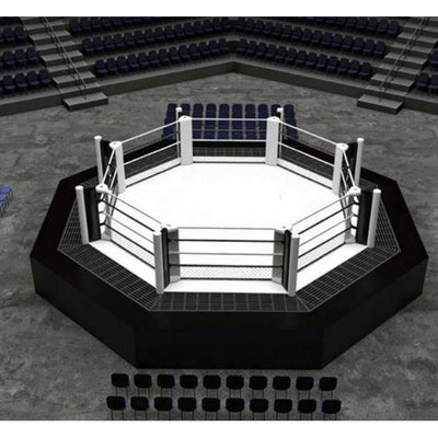 CRK6 Octagon Combination Ring and Cage, white background