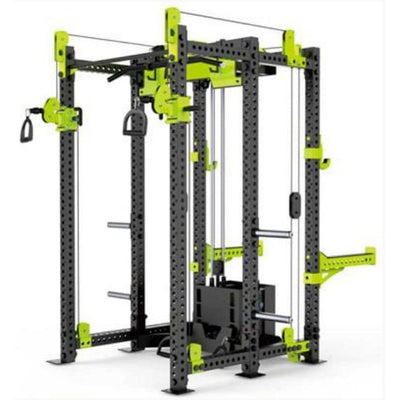 E6255-B Multi Pulley Squat Rack, white background