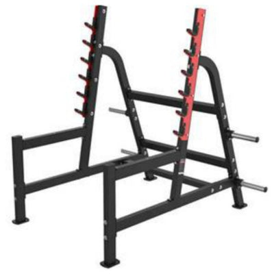 HS-P048 Squat Rack, white background