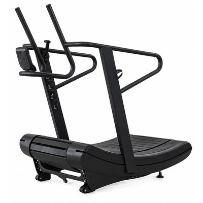 KX9 Curved Treadmill, white background