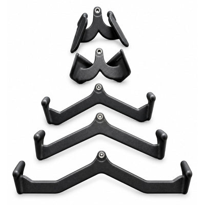 LM-9093 Lat Pulldown Handle Set, white background