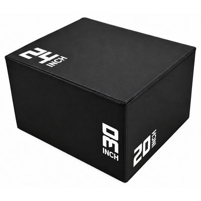 LM-9152 Soft 3-IN-1 Plyometric Box, white background