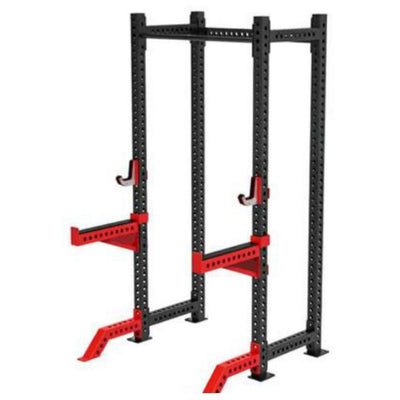 REP-8015 Half-Frame Squat Rack, white background