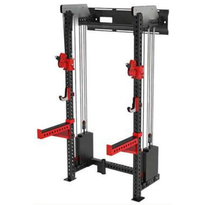 REP-8022 Wall-Mounted Functional Trainer, white background