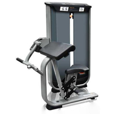 V8-506 Seated Biceps Curl, white background