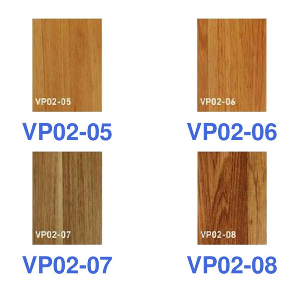 VP02-05-TO-VP02-08 Wood-Grain PVC Flooring - Finishes 2