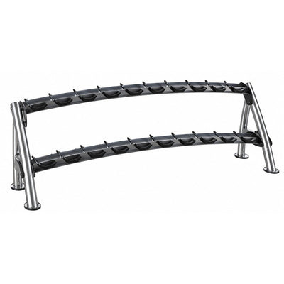 XS-7116 Two-Tier Dumbbell Rack, white background