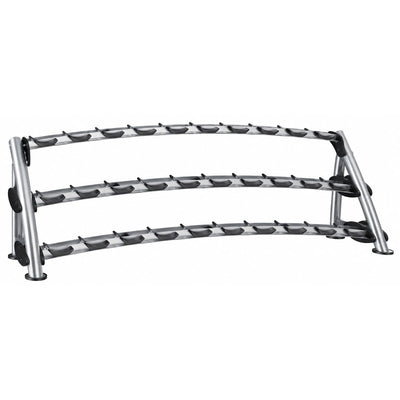 XS-7117 Three-Tier Dumbbell Rack, white background