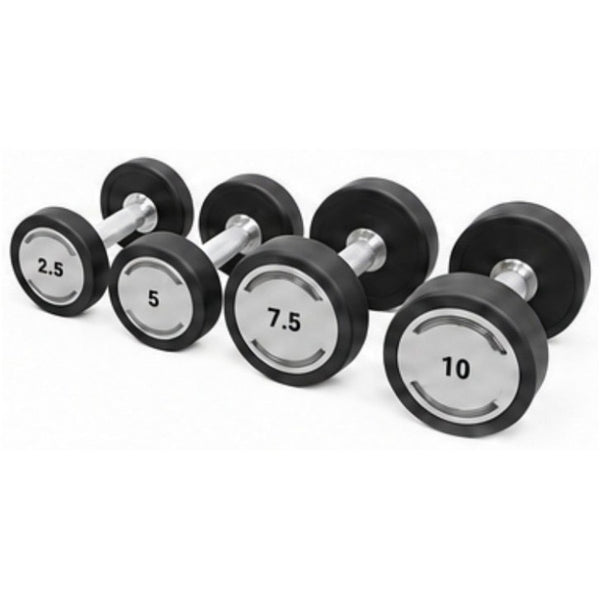 ZED-1148-B Round Dumbbells - Light Face