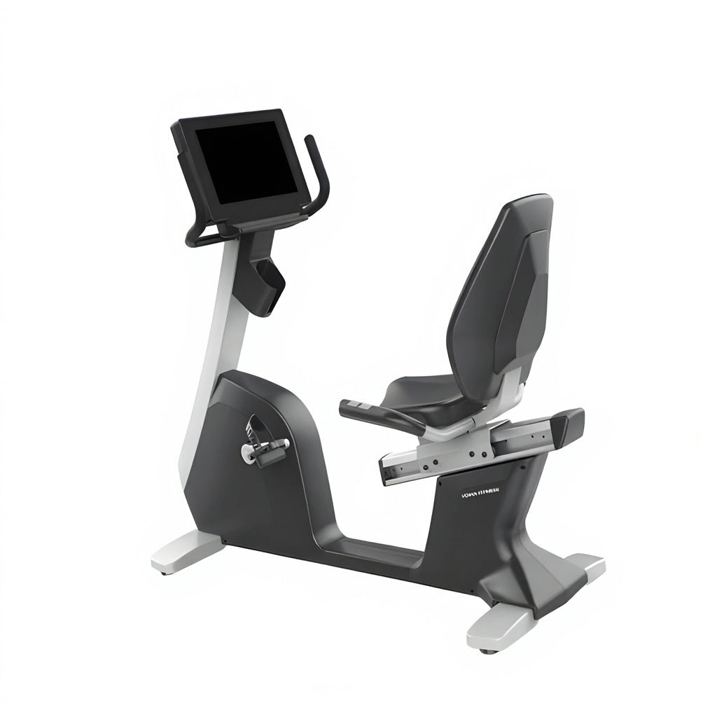 B020G Commercial Upright Bike - front view