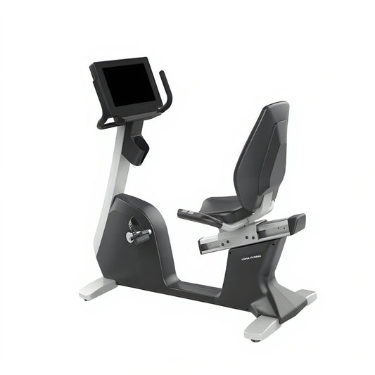 B020G Commercial Upright Bike - front view