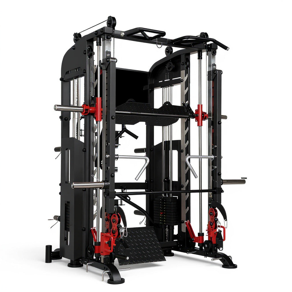 BG-9800 5-Person Multi-Station Gym - front view