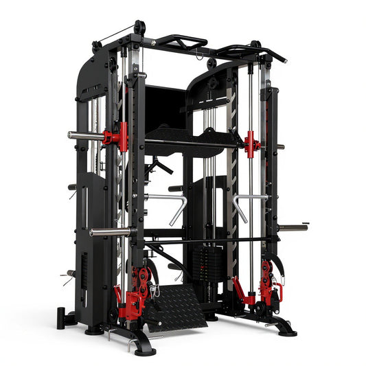 BG-9800 5-Person Multi-Station Gym - front view