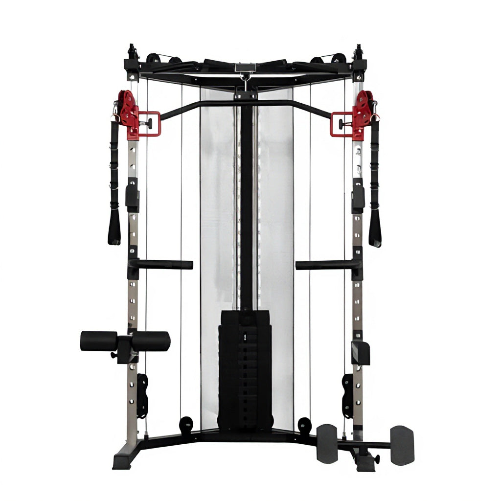 BK-3120 Small Adjustable Dual Pulley - front view