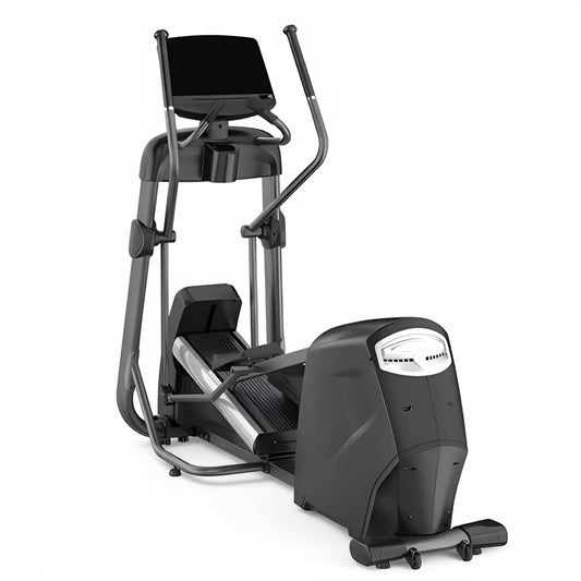 E38 Commercial Upright Bike - front view
