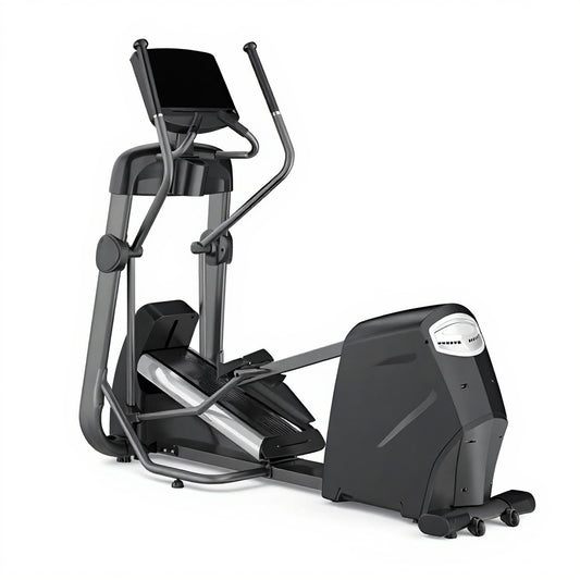 E38 Commercial Upright Bike - side view