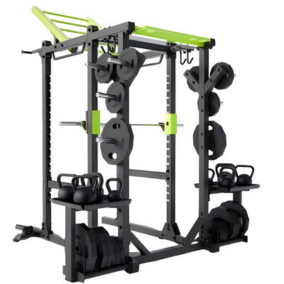 E6252B Multi-Function Gym Rack - front view