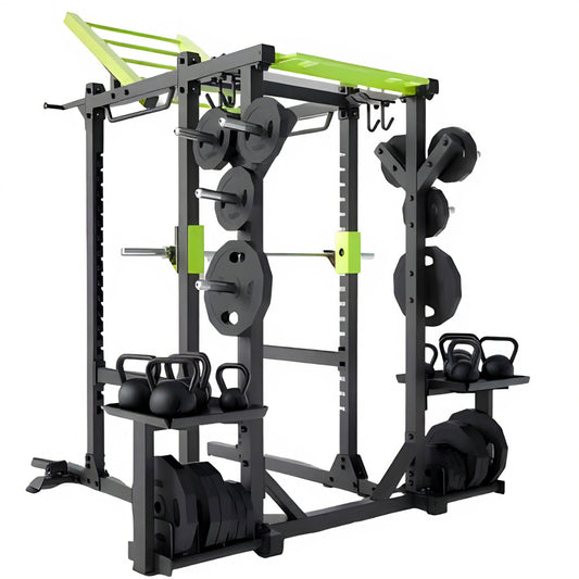 E6252B Multi-Function Gym Rack - front view