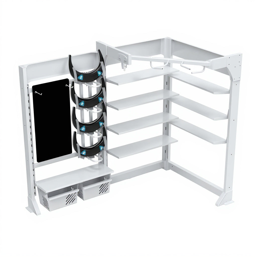 GS-FC-L Functional Corner Storage - front view