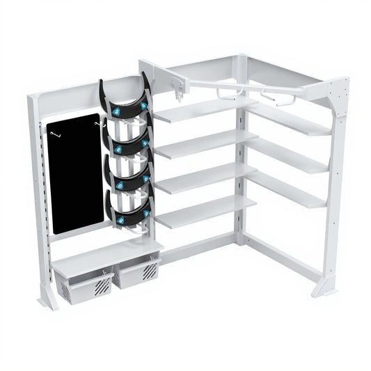 GS-FC-L Functional Corner Storage - front view