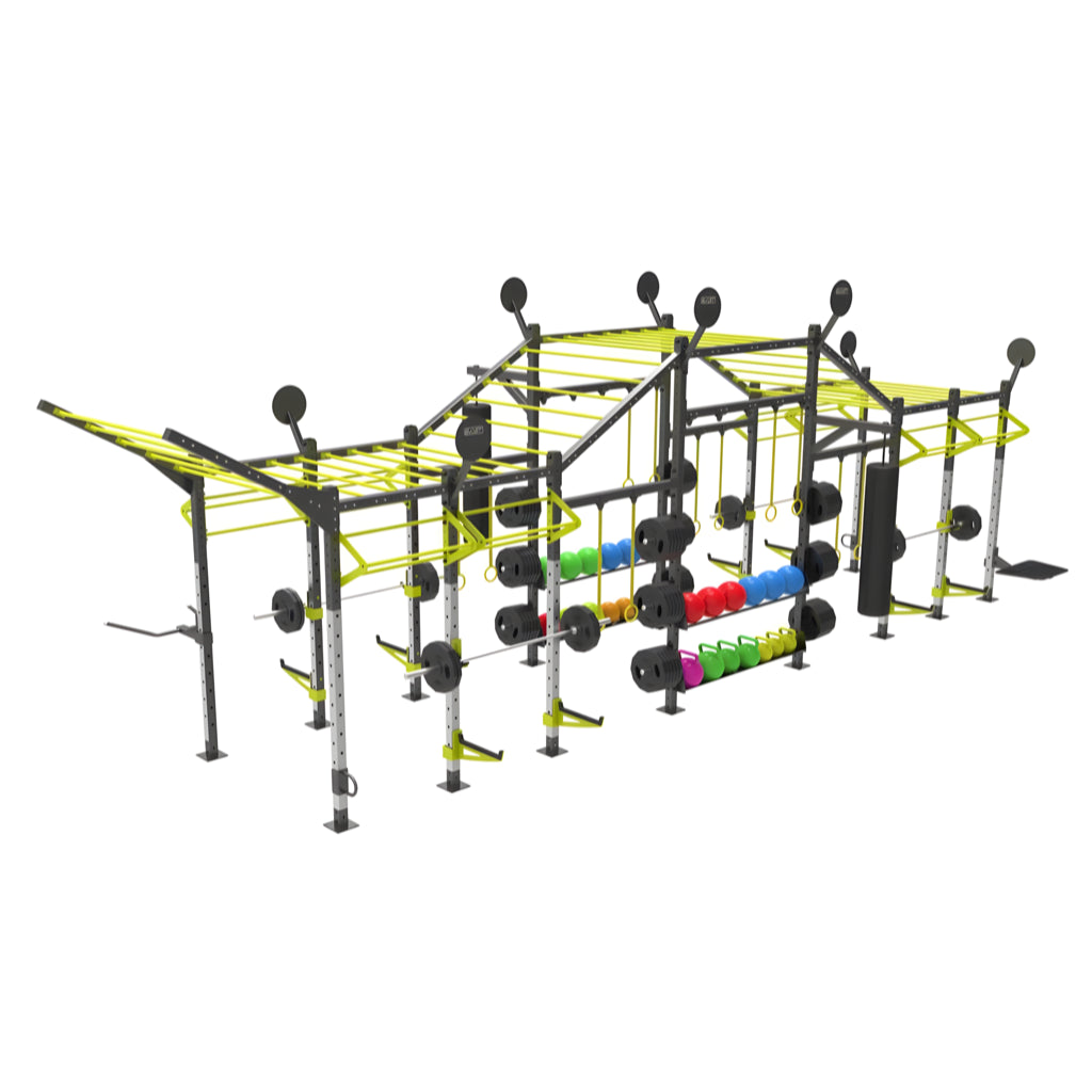 GTA-77 Dumbbell Rack (2-Tier) - front view