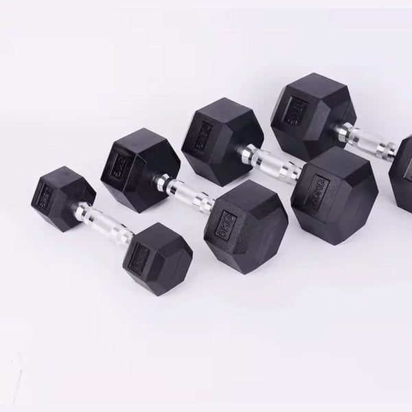 LM-4006 Hexagon Rubber Dumbbell