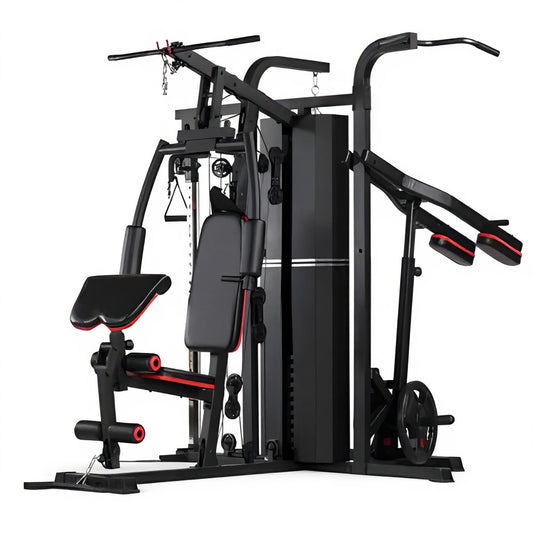 MS365S 3-Station Single Gym - front view
