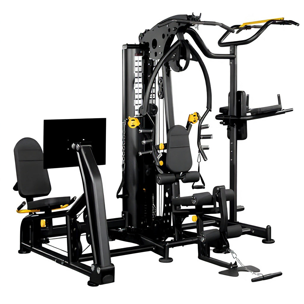 MS635S 3-Station Single Gym - front view