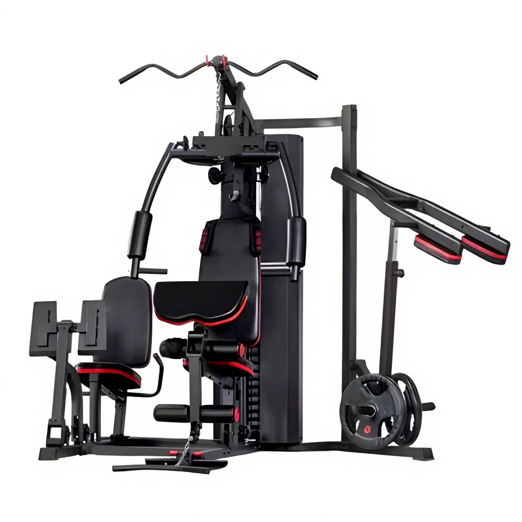 MS641S 4-Person Multi-Station Gym - front view
