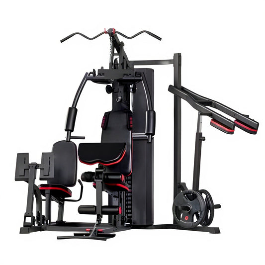 MS641S 4-Person Multi-Station Gym - front view