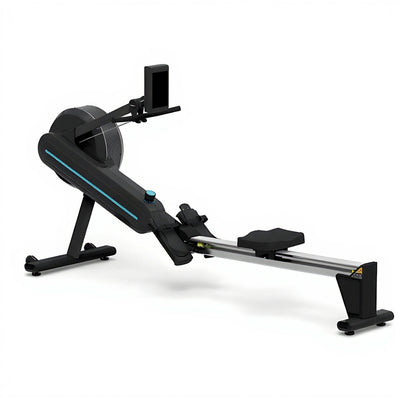 P900P Commercial Rowing Machine - front view