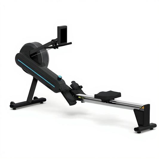 P900P Commercial Rowing Machine - front view
