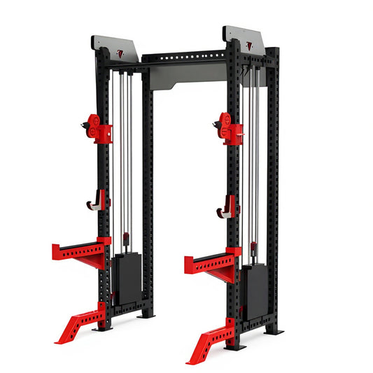 REP-8001 Dual Cable Functional Trainer - front view