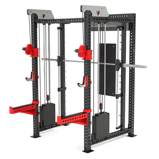 REP-8006 Three-In-One Training Rack - front view