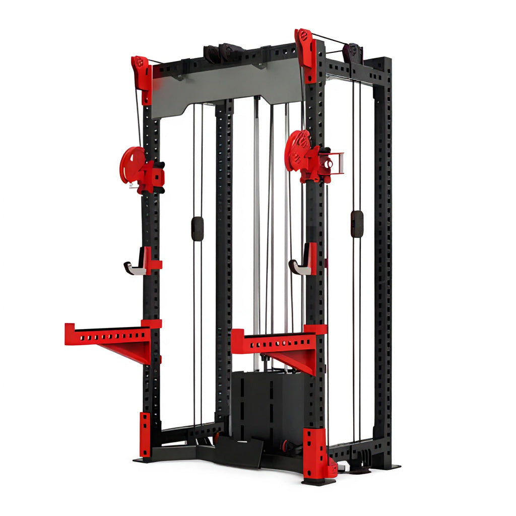 REP-8017 Smith Squat Frame (Alt) - front view