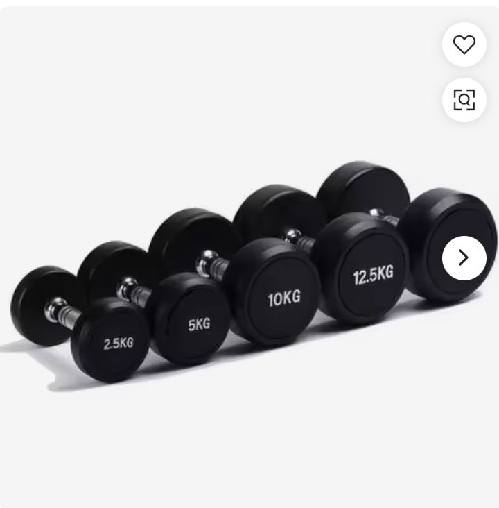LM-4008 Rubber Dumbbell