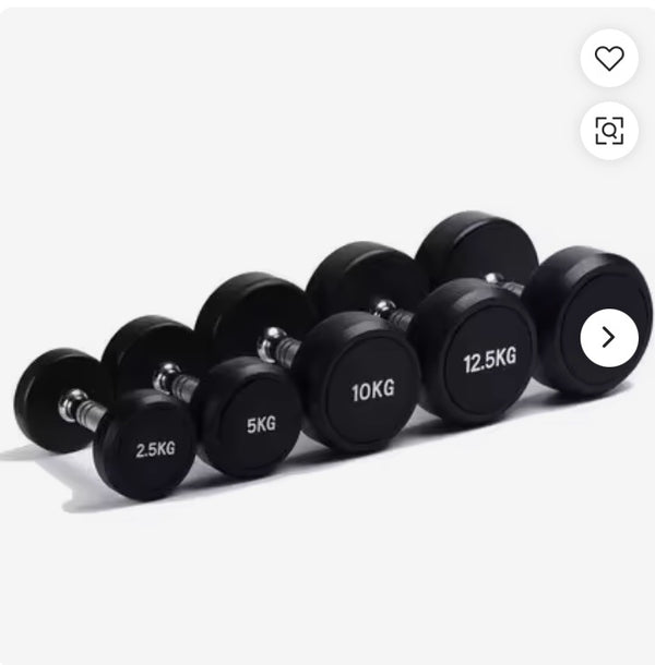 LM-4008 Rubber Dumbbell