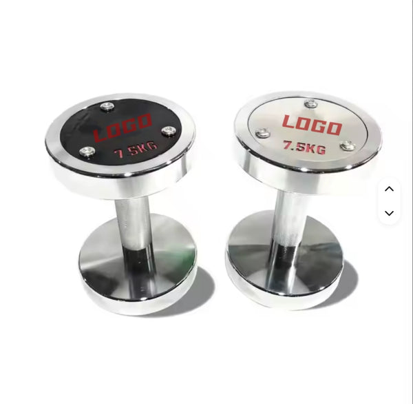 ZED-1101 Chrome Steel Dumbbells