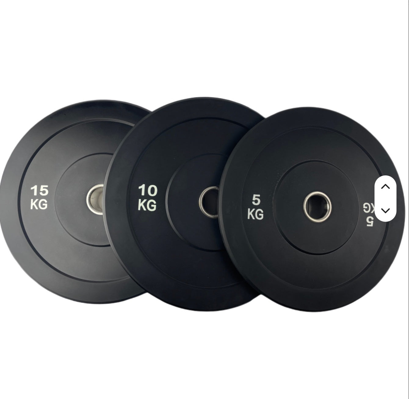 ZED-1106 Black Bumper Plates