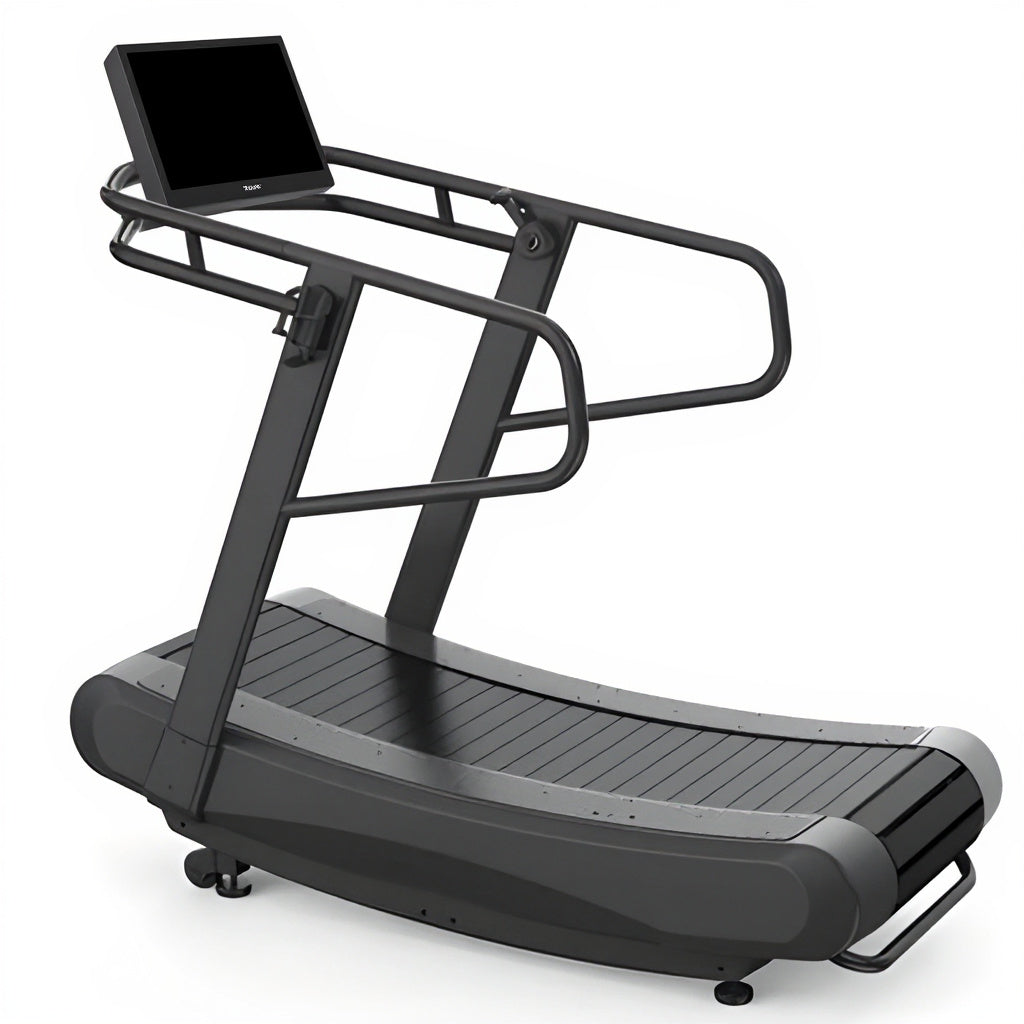 TR-6397CB Curved Treadmill - front view