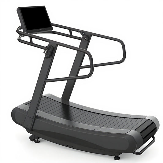 TR-6397CB Curved Treadmill - front view