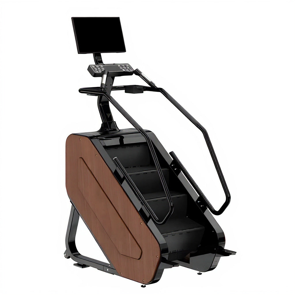 TR-ZD178 Curved Treadmill — Wood Edition - front view