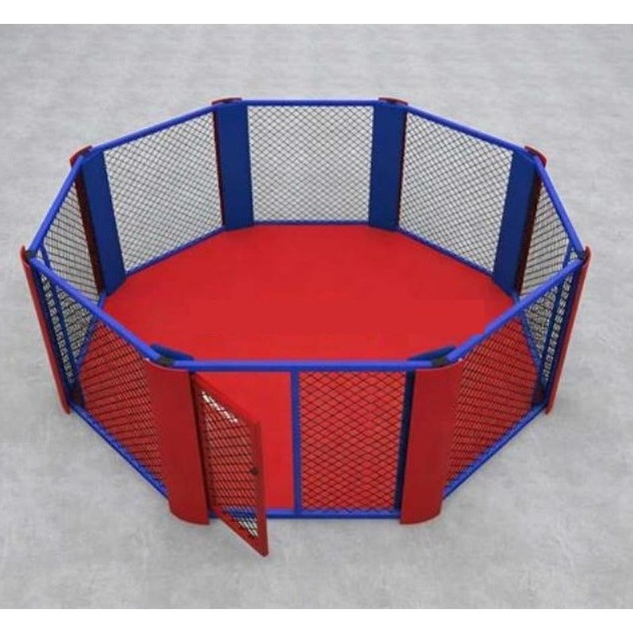 AL5 Ground Octagon Cage, white background