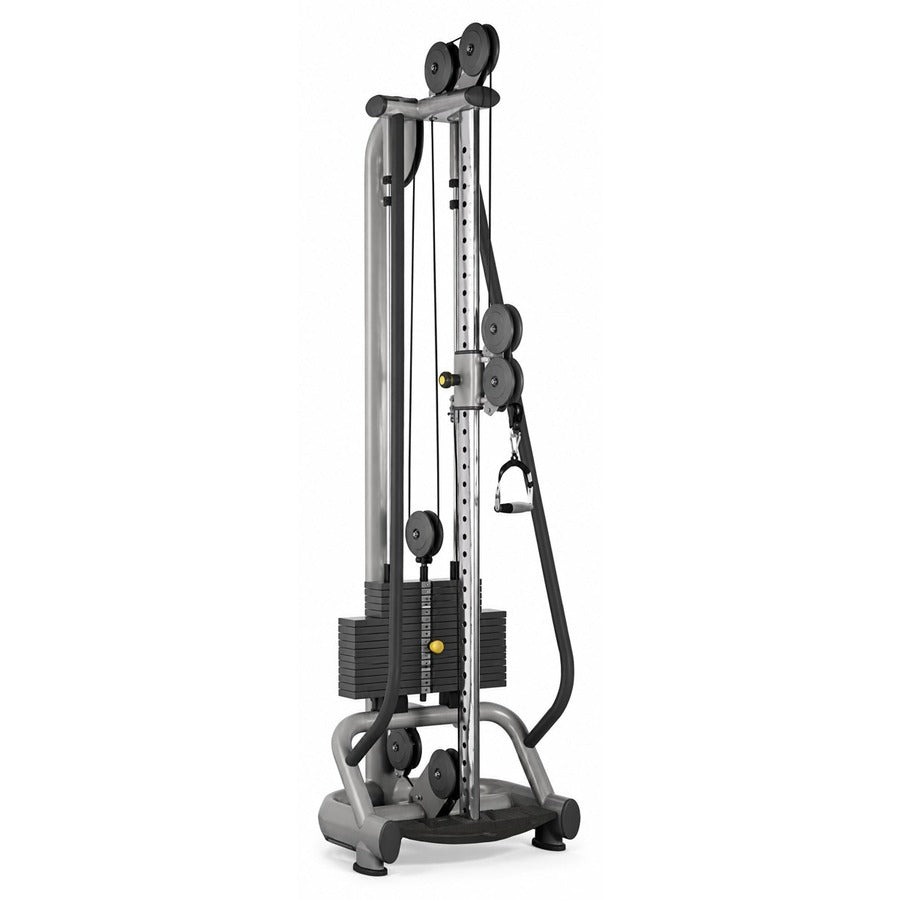 BG-859 Adjustable High / Low Cable Trainer, white background