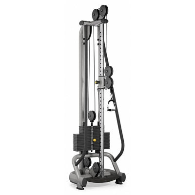 BG-859 Adjustable High / Low Cable Trainer, white background