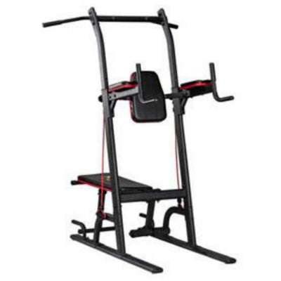 BG-HG20 Pull-Up & Dip Station, white background