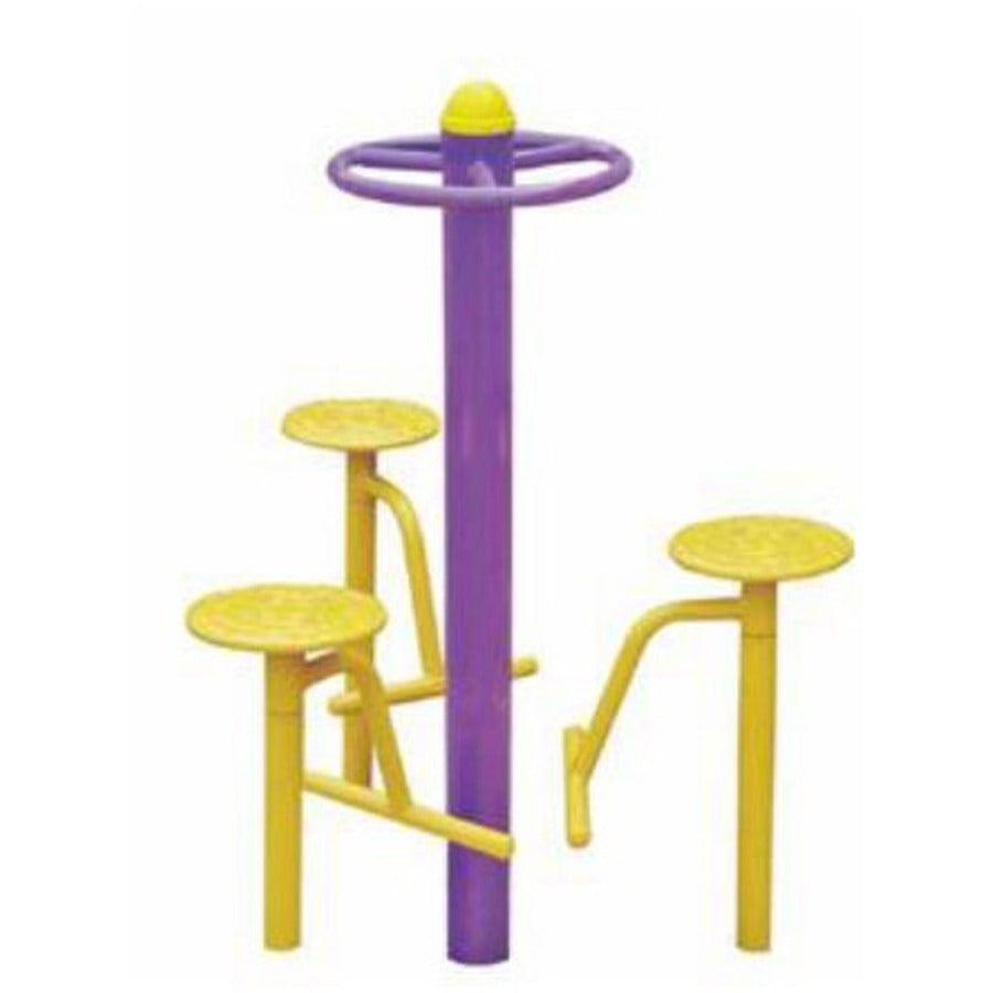 BG-LC011 Triple Seated Twister, white background
